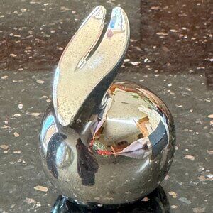 Silver Plated Bunny
